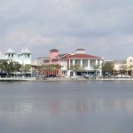 Downtown Celebration, Florida. Geplant von der Walt Disney Company. Foto von Bobak Ha