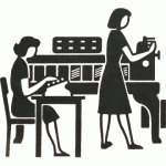 Isotype Der Grafiker Gerd Arntz entwickelte gemeinsam mit Otto Neurath die Bildstatistiken, auch Isotypen genannt.